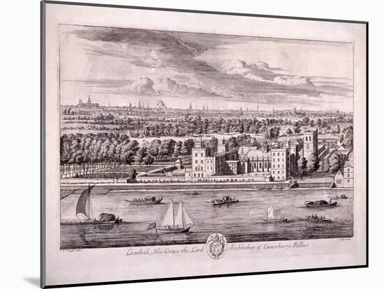 Lambeth Palace, London, 1697-Johannes Kip-Mounted Giclee Print