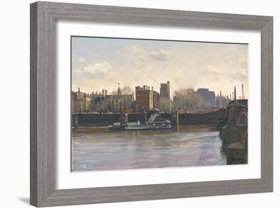 Lambeth Palace-Julian Barrow-Framed Giclee Print