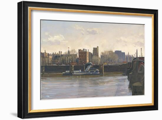 Lambeth Palace-Julian Barrow-Framed Giclee Print