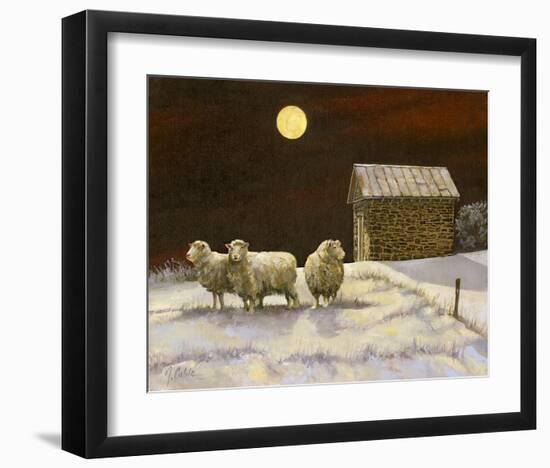 Lambing Moon-Jerry Cable-Framed Art Print