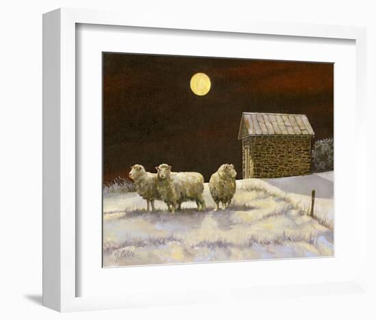 Lambing Moon-Jerry Cable-Framed Art Print