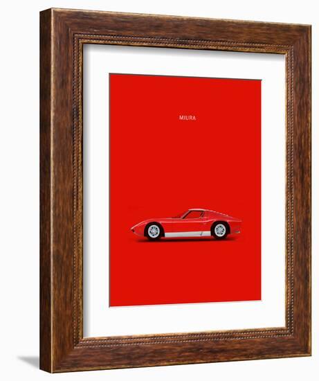 Lambo Miura 69-Mark Rogan-Framed Art Print