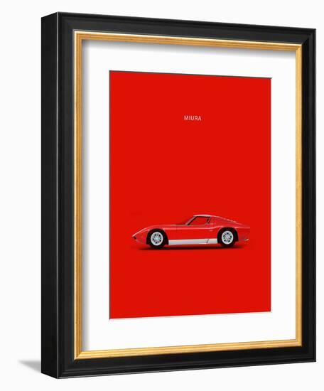 Lambo Miura 69-Mark Rogan-Framed Art Print