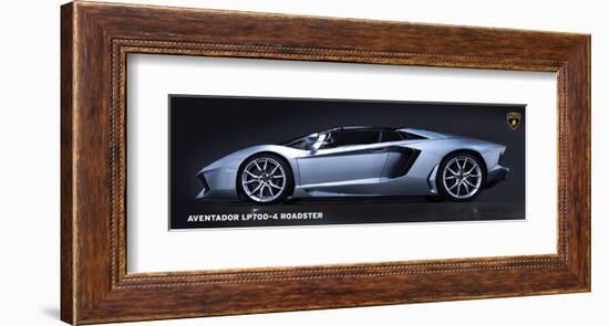 Lamborghini Aventador Roadster-null-Framed Art Print