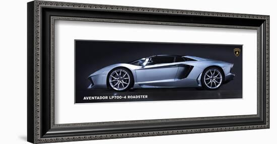 Lamborghini Aventador Roadster-null-Framed Art Print