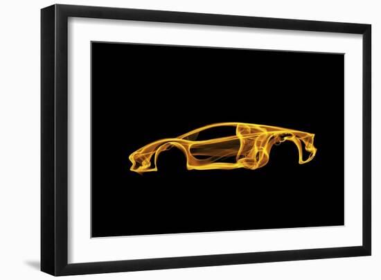 Lamborghini Aventador-O.M.-Framed Giclee Print