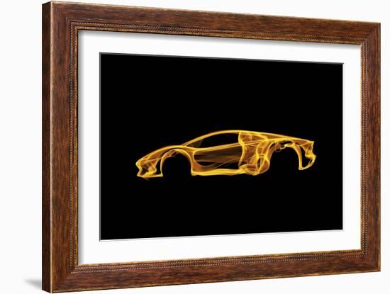 Lamborghini Aventador-Octavian Mielu-Framed Art Print