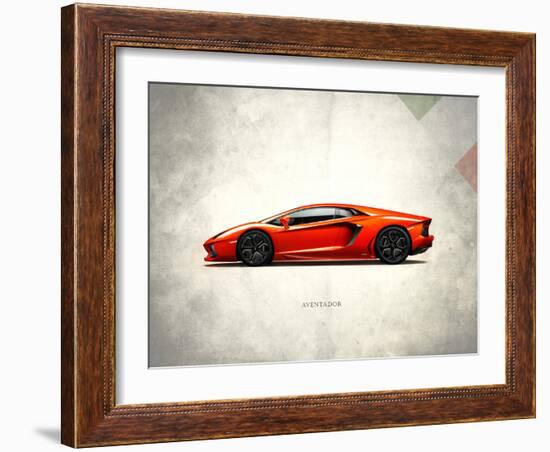 Lamborghini Aventador-Mark Rogan-Framed Art Print