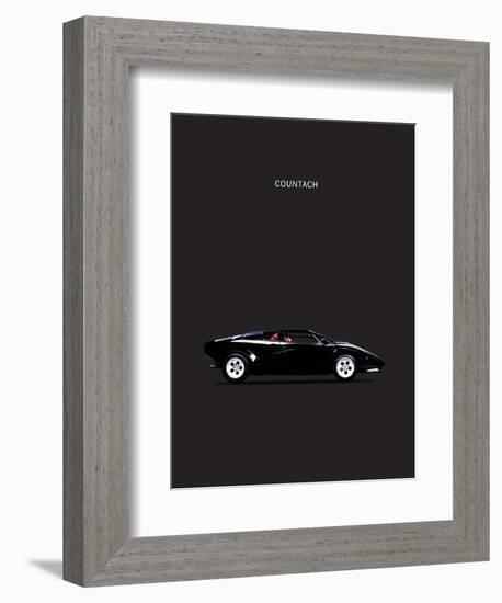 Lamborghini Countach 1984-Mark Rogan-Framed Premium Giclee Print