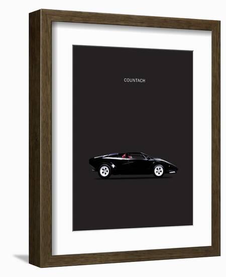 Lamborghini Countach 1984-Mark Rogan-Framed Premium Giclee Print