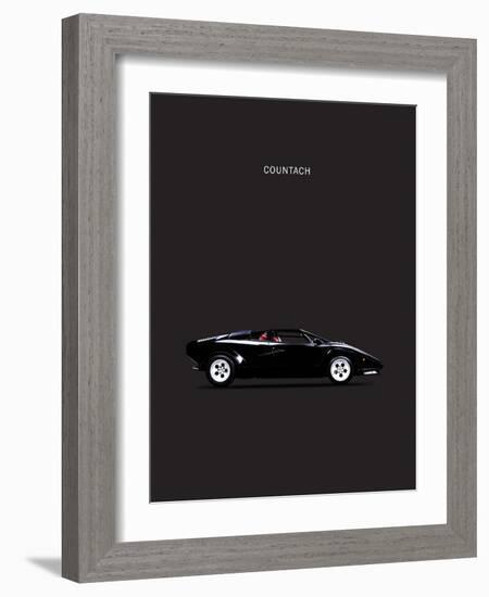 Lamborghini Countach 1984-Mark Rogan-Framed Art Print