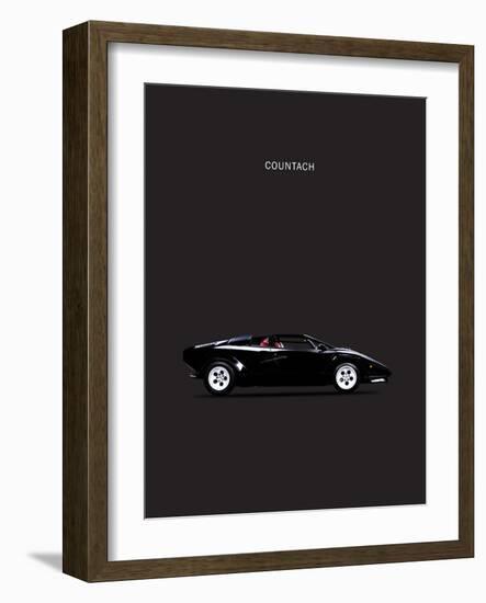 Lamborghini Countach 1984-Mark Rogan-Framed Art Print