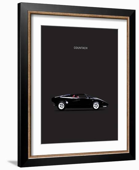 Lamborghini Countach 1984-Mark Rogan-Framed Art Print