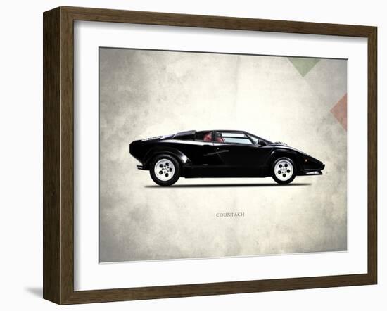 Lamborghini Countach 5000-S 19-Mark Rogan-Framed Art Print