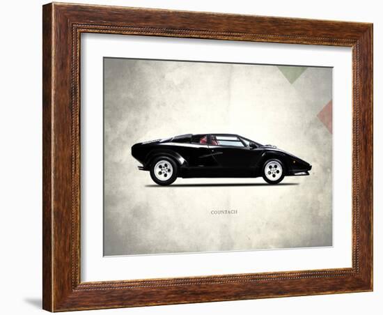 Lamborghini Countach 5000-S 19-Mark Rogan-Framed Art Print