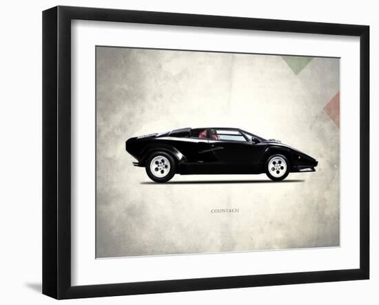 Lamborghini Countach 5000-S 19-Mark Rogan-Framed Art Print