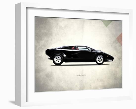 Lamborghini Countach 5000-S 19-Mark Rogan-Framed Art Print