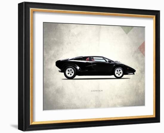 Lamborghini Countach 5000-S 19-Mark Rogan-Framed Art Print