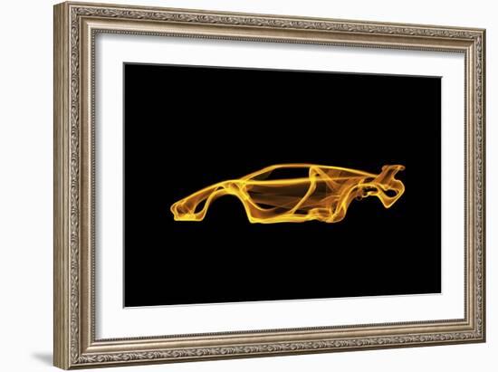 Lamborghini Countach-Octavian Mielu-Framed Art Print