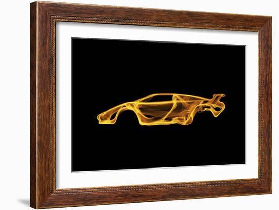 Lamborghini Countach-Octavian Mielu-Framed Art Print