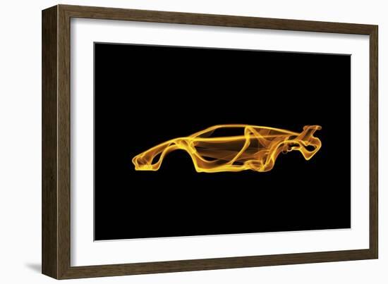 Lamborghini Countach-O.M.-Framed Giclee Print