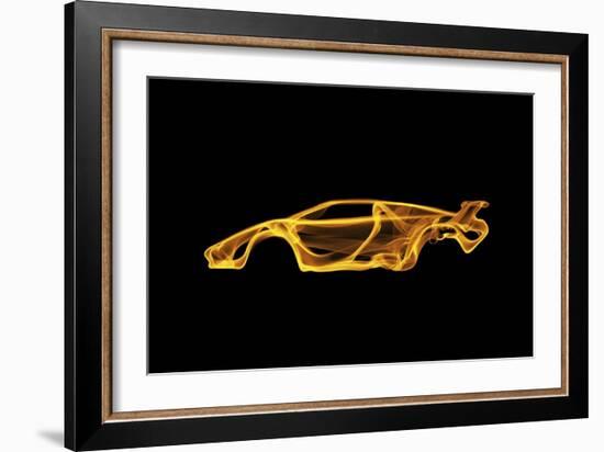 Lamborghini Countach-O.M.-Framed Giclee Print