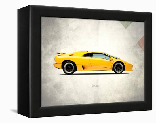 Lamborghini Diablo 1988-Mark Rogan-Framed Stretched Canvas