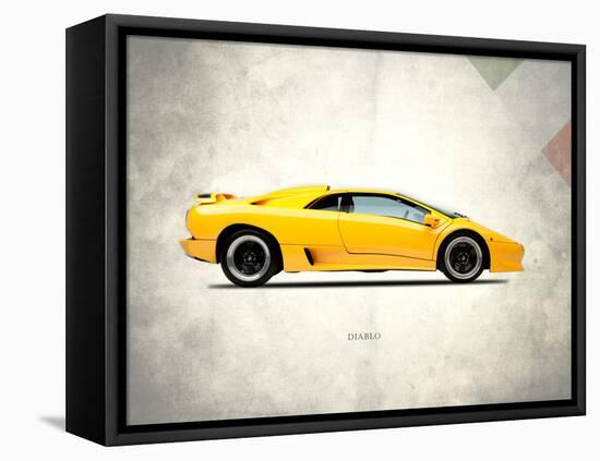 Lamborghini Diablo 1988-Mark Rogan-Framed Stretched Canvas