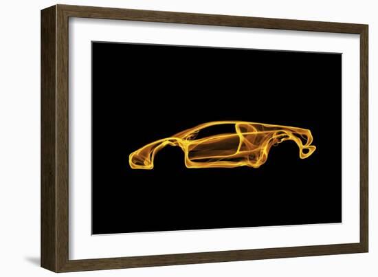 Lamborghini Diablo-Octavian Mielu-Framed Art Print