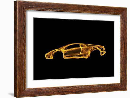 Lamborghini Diablo-Octavian Mielu-Framed Art Print