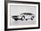 Lamborghini Espada Watercolor-NaxArt-Framed Art Print