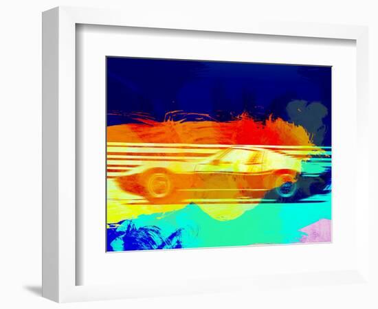 Lamborghini Miura Side 1-NaxArt-Framed Art Print