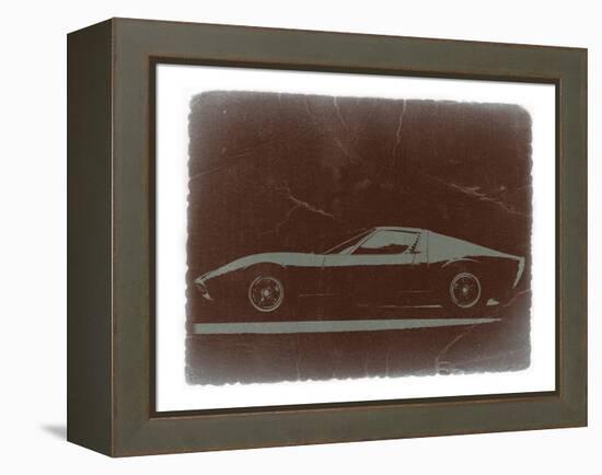 Lamborghini Miura-NaxArt-Framed Stretched Canvas