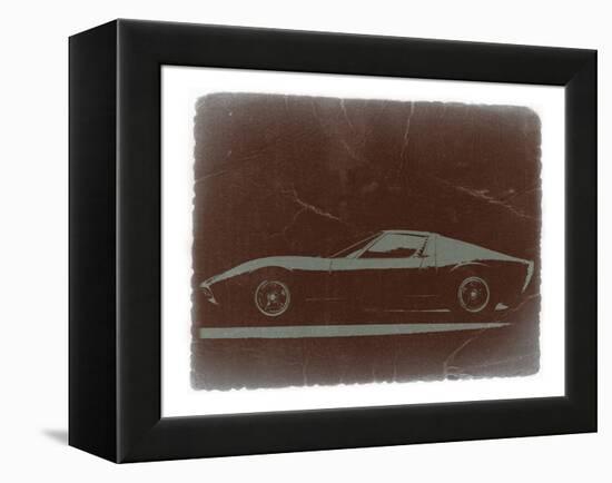 Lamborghini Miura-NaxArt-Framed Stretched Canvas