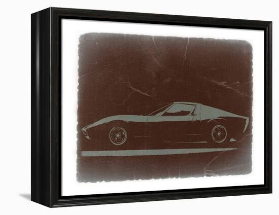 Lamborghini Miura-NaxArt-Framed Stretched Canvas