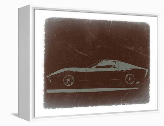 Lamborghini Miura-NaxArt-Framed Stretched Canvas