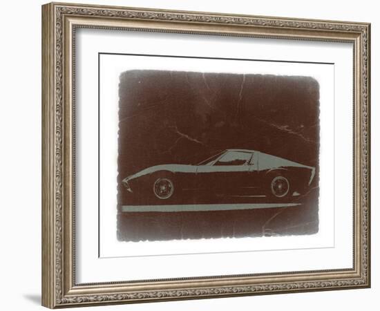 Lamborghini Miura-NaxArt-Framed Premium Giclee Print