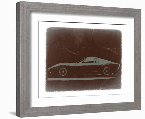 Lamborghini Miura-NaxArt-Framed Premium Giclee Print