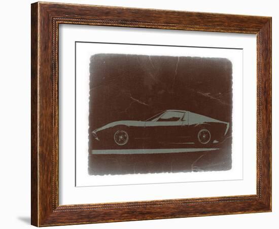 Lamborghini Miura-NaxArt-Framed Premium Giclee Print