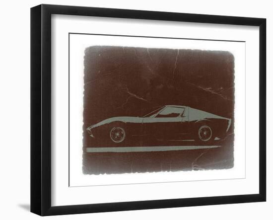 Lamborghini Miura-NaxArt-Framed Premium Giclee Print