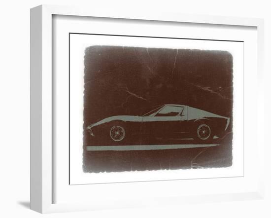 Lamborghini Miura-NaxArt-Framed Premium Giclee Print