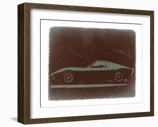 Lamborghini Miura-NaxArt-Framed Art Print