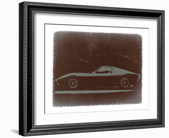 Lamborghini Miura-NaxArt-Framed Art Print