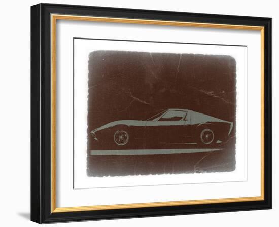 Lamborghini Miura-NaxArt-Framed Art Print