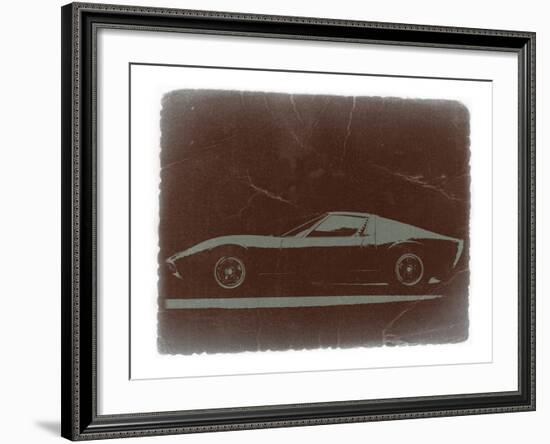 Lamborghini Miura-NaxArt-Framed Art Print