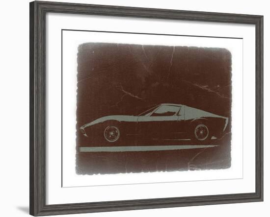 Lamborghini Miura-NaxArt-Framed Art Print