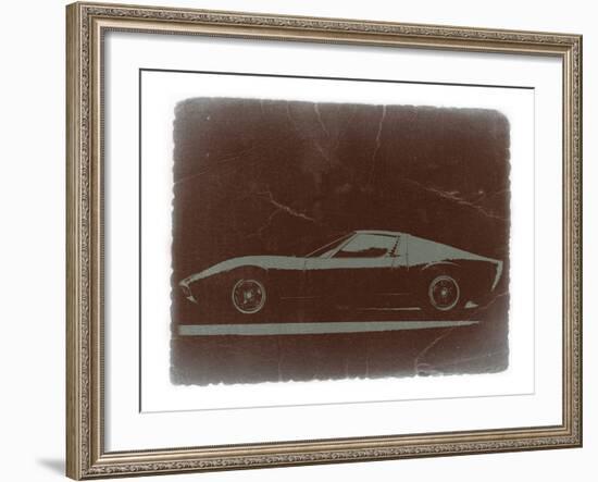 Lamborghini Miura-NaxArt-Framed Art Print