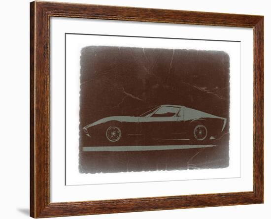 Lamborghini Miura-NaxArt-Framed Art Print