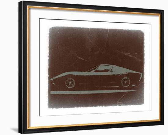 Lamborghini Miura-NaxArt-Framed Art Print