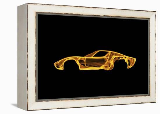 Lamborghini Miura-Octavian Mielu-Framed Stretched Canvas